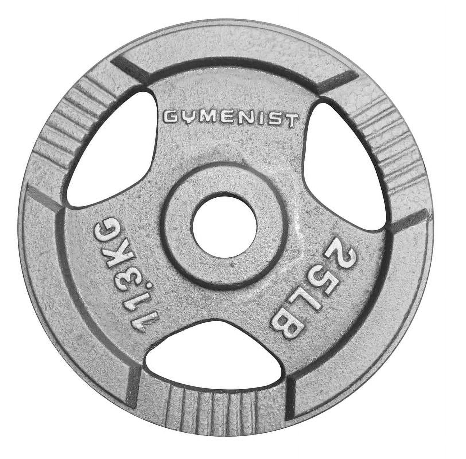 Gymenist, 25lb Metal Weight Plate, Single