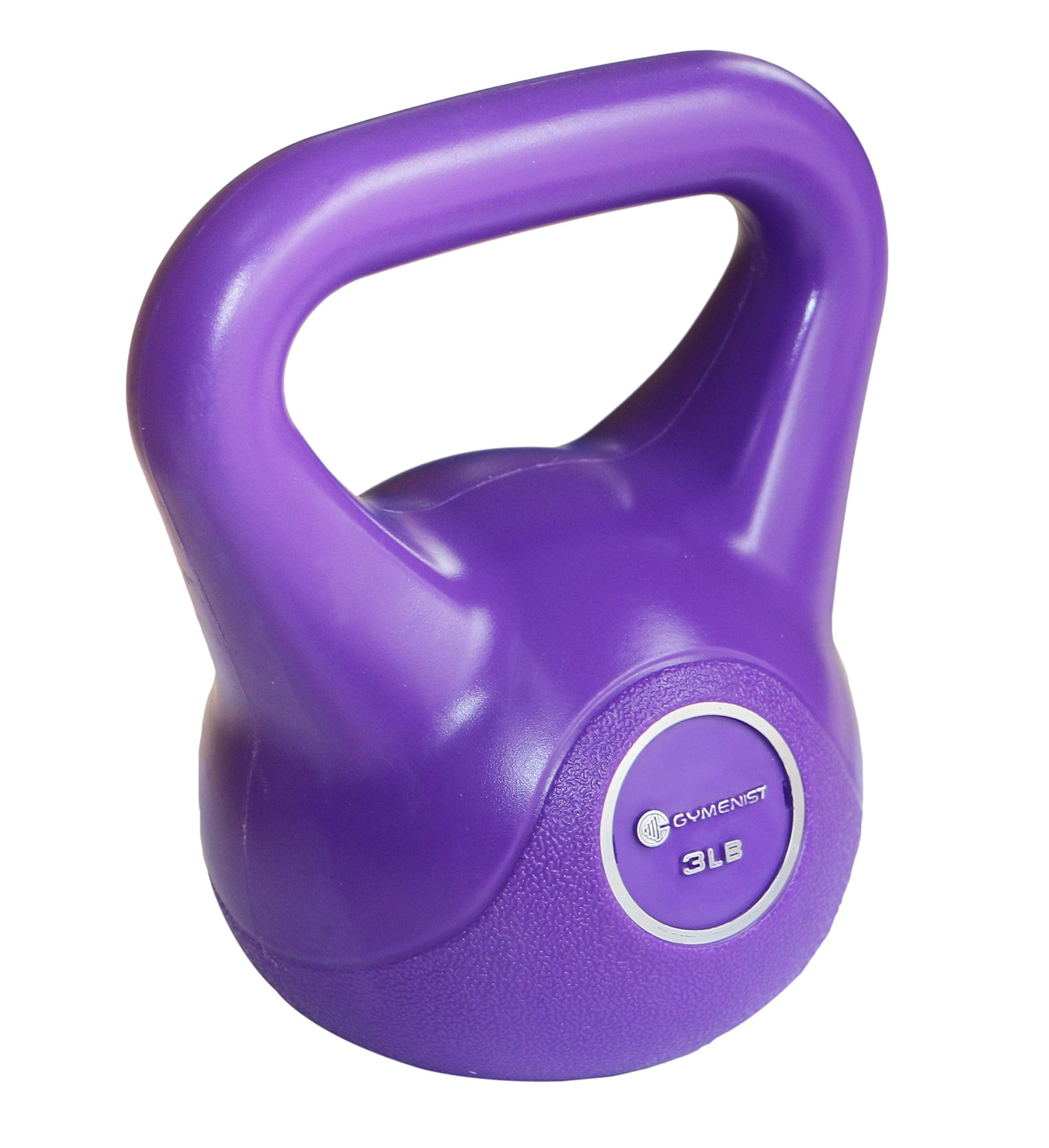 Gymenist, 3lb Kettlebell, Single