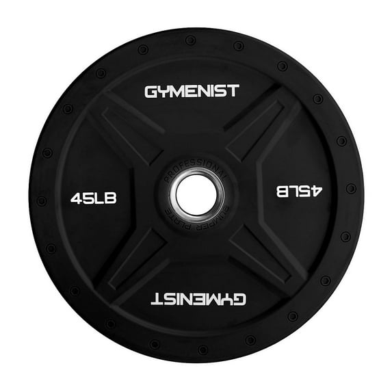 Gymenist, 45lb Bumper plate, Single