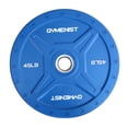thumbnail image 1 of Gymenist, 45lb Colored Bumper Plate, Single, 1 of 4