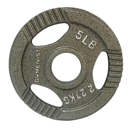 Gymenist, 5lb Metal Weight Plate, Single