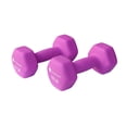 thumbnail image 1 of Gymenist Non-Slip Grip Neoprene Dumbbell, Light Purple, 2 Count, 1 of 1
