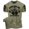 thumbnail image 1 of Gymish Adrenaline Workout T-Shirt for Men – Funny Gym Shirt, Lifting Tee, Men's Gym T-Shirts, Workout Shirts, Athletic Tops, Fitness Gym Wear, 1 of 5