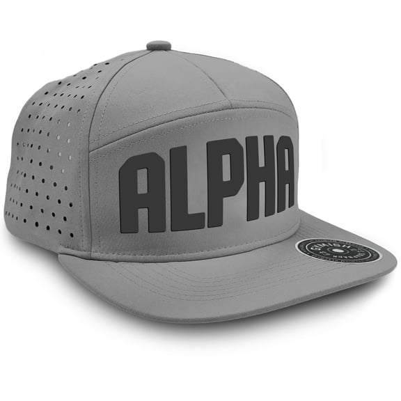 Gymish Alpha Workout Hats for Men - Breathable, Moisture-Wicking, Adjustable Athletic Caps