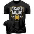 thumbnail image 1 of Gymish Beast Mode Workout Shirt for Men – Gym Lifting T-Shirt, Mens Gym Shirt, Motivational Gym Clothes, Athletic Workout Wear, 1 of 6
