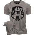 thumbnail image 1 of Gymish Beast Mode Workout Shirt for Men – Gym Lifting T-Shirt, Mens Gym Shirt, Motivational Gym Clothes, Athletic Workout Wear, 1 of 6