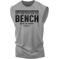 thumbnail image 1 of Gymish Bench Sets Us Apart Workout Shirt for Men – Funny Lifting Gym T-Shirt, Mens Gym Shirt, Fitness Gift for Men, 1 of 7