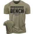 thumbnail image 1 of Gymish Bench Sets Us Apart Workout Shirt for Men – Funny Lifting Gym T-Shirt, Mens Gym Shirt, Fitness Gift for Men, 1 of 7