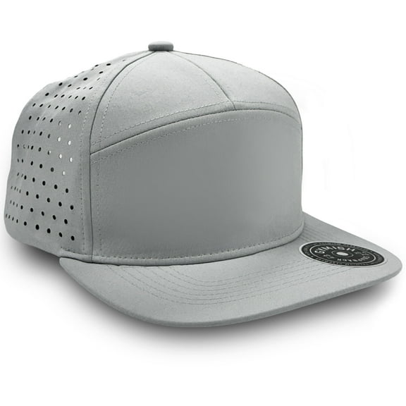 Gymish Blank Workout Hats for Men - Breathable, Moisture-Wicking, Adjustable Athletic Caps