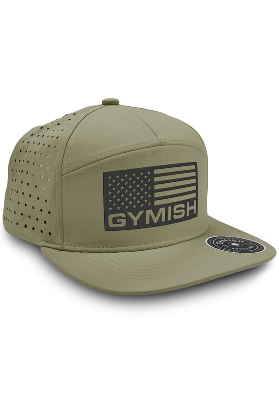 Flag Workout Hats for Men - Breathable, Moisture-Wicking, Adjustable Athletic Caps