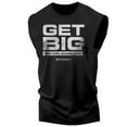 thumbnail image 1 of Gymish Get Big Workout Muscle Tank Top – Funny Gym Shirt for Men, Lifting Tee, Men’s Workout Shirt, Deadlift Gym T-Shirt, Athletic Gym Wear for Men, 1 of 3