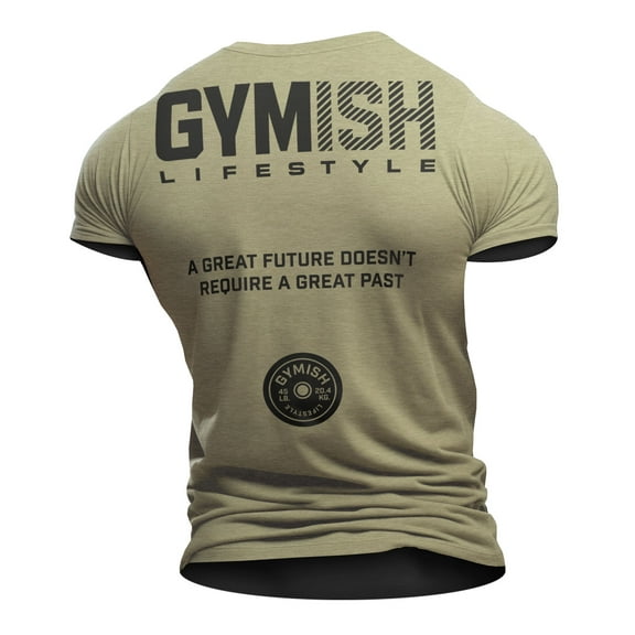 Gymish Great future Back Workout T-Shirt for Men, Funny Gym Shirts, Lifting T-Shirt, Deadlift Tee, Men's Gym Shirt, Workout Tops, Powerlifting & Bodybuilding Tee