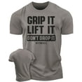 thumbnail image 1 of Gymish Grip It Workout T-Shirt for Men – Funny Gym Shirt, Mens Gym TShirt, Gym Clothes for Men, Men's Workout Shirt, Athletic Gym Wear, 1 of 6