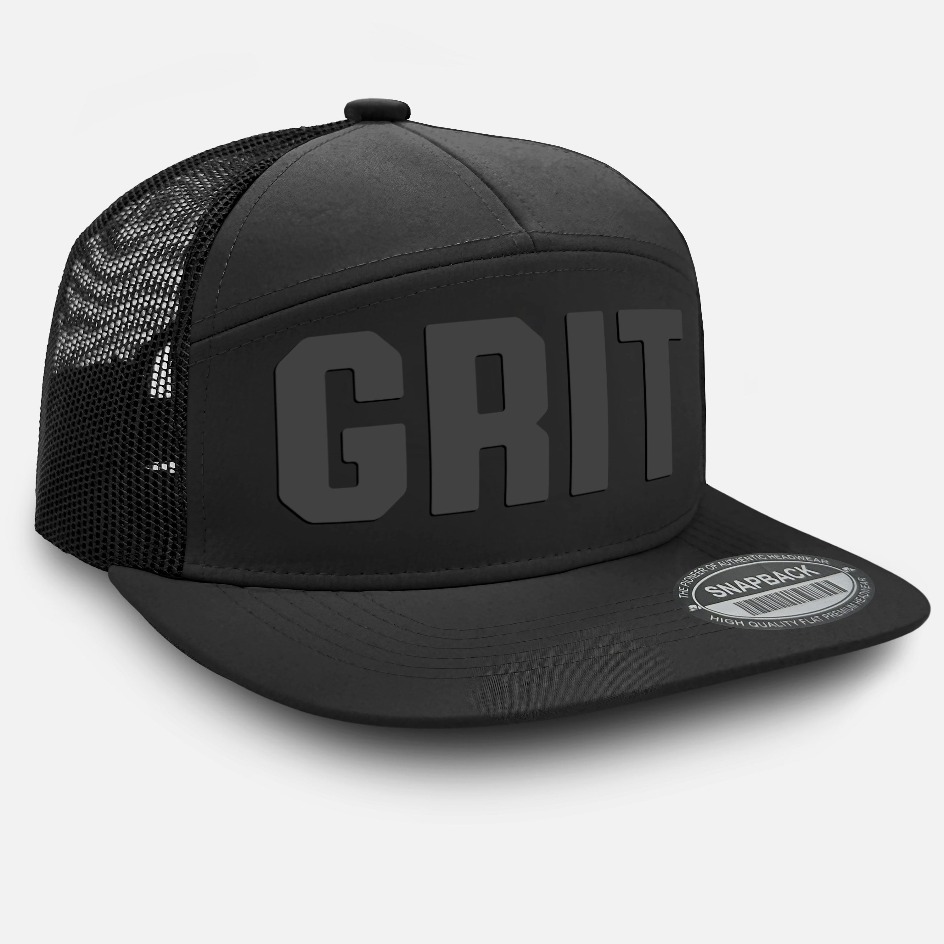 Gymish Grit Workout Hats for Men - Breathable, Moisture-Wicking, Adjustable Athletic Caps