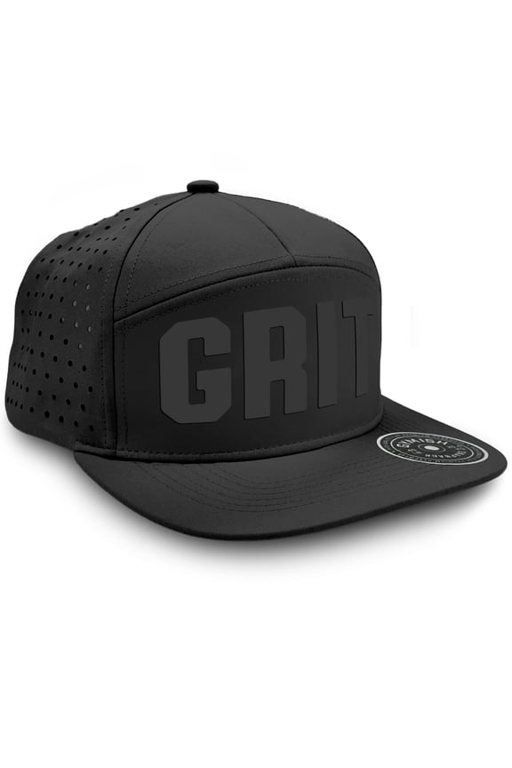 Grit Workout Hats for Men - Breathable, Moisture-Wicking, Adjustable Athletic Caps