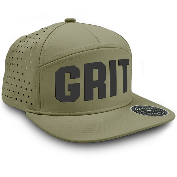 Gymish Grit Workout Hats for Men - Breathable, Moisture-Wicking, Adjustable Athletic Caps