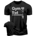 thumbnail image 1 of Gymish Gym Rat Workout T-Shirt for Men – Funny Gym Shirt, Men’s Athletic Tee, Lifting T-Shirt, Workout Clothes for Men, Fitness Training Apparel, 1 of 6