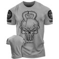 thumbnail image 1 of Gymish Gym Reaper Workout T-Shirt - Funny Gym Shirt, Men's Lifting T-Shirt, Workout Tee for Men, Athletic Gym Wear, Fitness & Weightlifting Shirt, 1 of 5