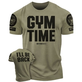 Gymish Just Lift Workout T-Shirt for Men – Motivational Gym Shirt ...