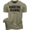 thumbnail image 1 of Gymish Hardcore Training Workout Shirts for Men – Motivational Gym Shirt, Mens Gym Shirts, Gym TShirts for Men, Gym Clothes for Men, Men's Workout Shirts, Athletic Gym Wear, 1 of 5