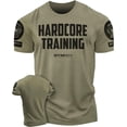 thumbnail image 1 of Gymish Hardcore Training Workout Shirts for Men – Motivational Gym Shirt, Mens Gym Shirts, Gym TShirts for Men, Gym Clothes for Men, Men's Workout Shirts, Athletic Gym Wear, 1 of 5