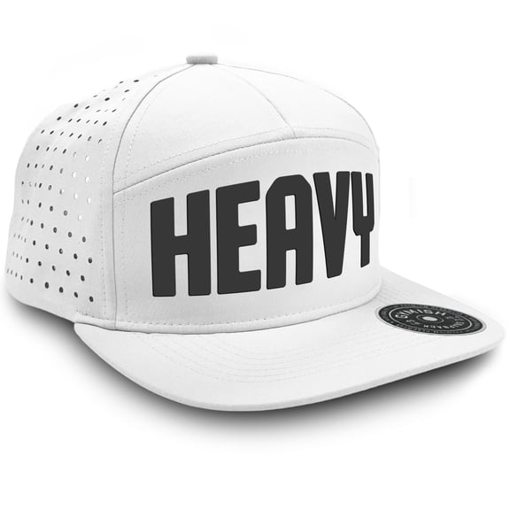 Gymish Heavy Workout Hats for Men - Breathable, Moisture-Wicking, Adjustable Athletic Caps