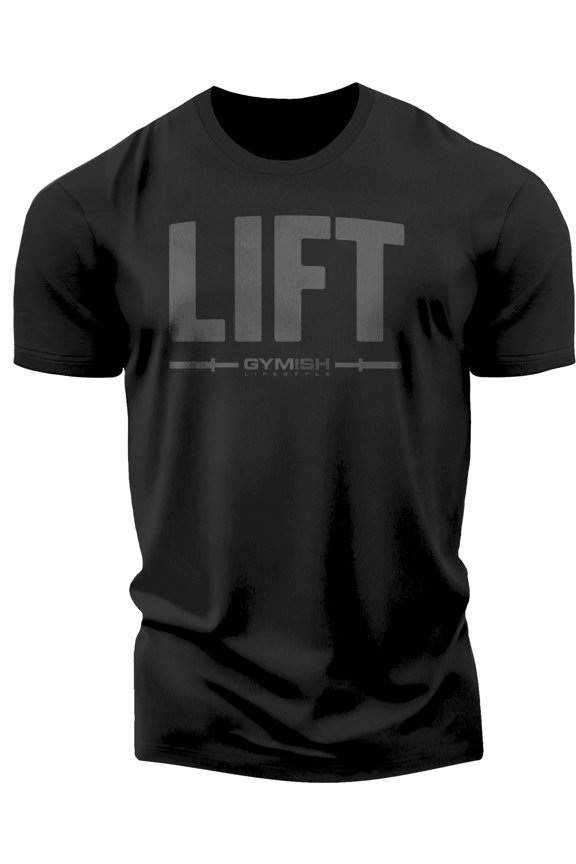 Lift Workout T-Shirt for Men, Funny Gym Shirts, Lifting T-Shirt, Deadlift Tee, Men's Gym Shirt, Workout Tops, Powerlifting & Bodybuilding Tee