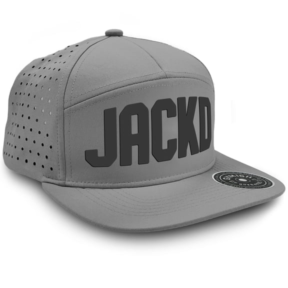 Gymish Jacked Workout Hats for Men - Breathable, Moisture-Wicking, Adjustable Athletic Caps