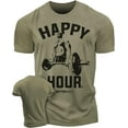 thumbnail image 1 of Gymish Happy Hour Deadlift Workout T-Shirt for Men – Funny Gym Shirt, Weightlifting Tee, Men's Gym T-Shirt, Lifting Shirt, Workout Shirt, Gym Wear, Athletic Shirt for Men, 1 of 6