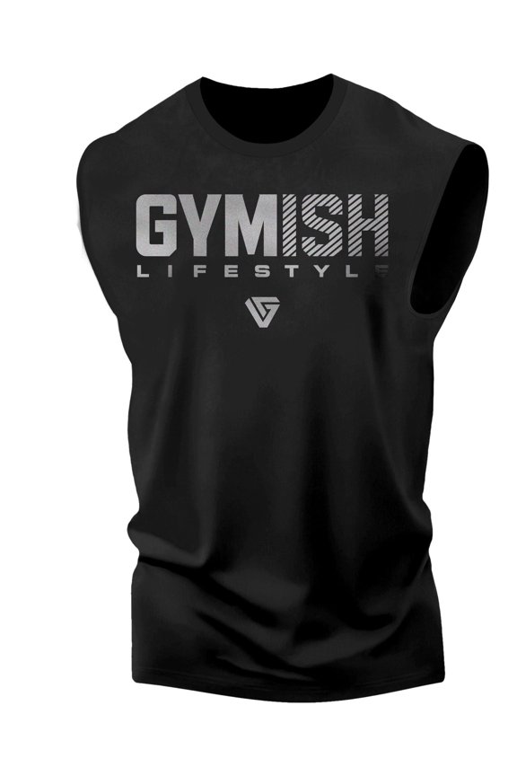Lifestyle Workout Tank Top for Men, Funny Gym Shirts, Lifting T-Shirt, Deadlift Tee, Men's Gym Shirt, Workout Tops, Powerlifting & Bodybuilding Tee