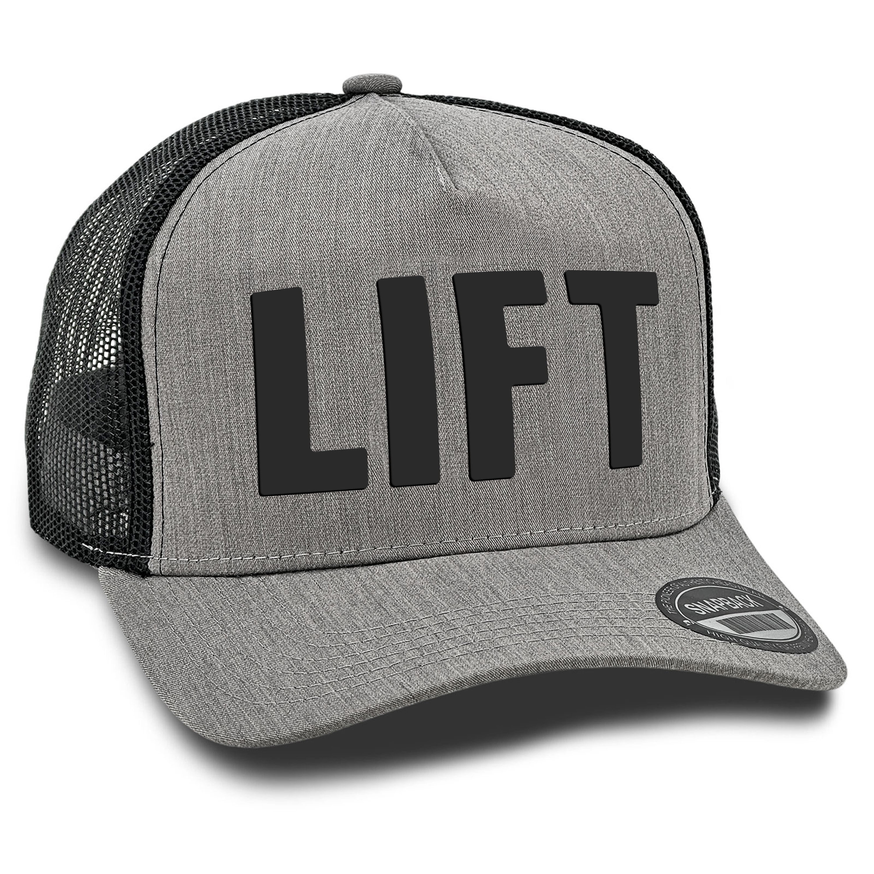Gymish Lift Workout Hats for Men - Breathable, Moisture-Wicking, Adjustable Athletic Caps
