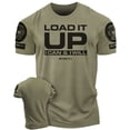 thumbnail image 1 of Gymish Load It Up Workout T-Shirt – Funny Gym Shirt for Men, Lifting T-Shirt, Deadlift Tee, Men’s Workout Shirt, Gym Apparel, Athletic Gym Wear, 1 of 6