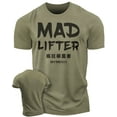 thumbnail image 1 of Gymish Mad Lifter Workout T-Shirt for Men, Funny Gym Shirts, Lifting T-Shirt, Deadlift Tee, Men's Gym Shirt, Workout Tops, Powerlifting & Bodybuilding Tee, 1 of 6