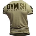 thumbnail image 1 of Gymish Motivational Workout Shirt for Men – Gym T-Shirt, Mens Gym Shirt, Gym Clothes, Fitness Gift for Men, 1 of 6