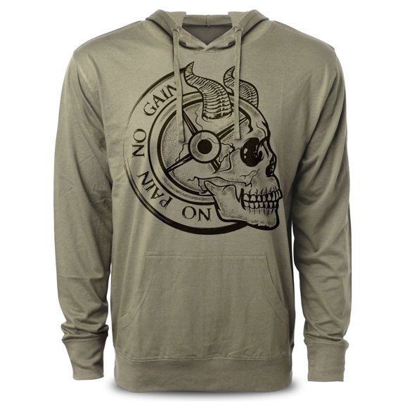 Gymish No Pain No Gain Workout Hoodies Funny Hoodies Gym Sweatshirt Lifting Pullover,mens atheletic shirts, long seelve shirts,for men,mens long seleeve t-shirts