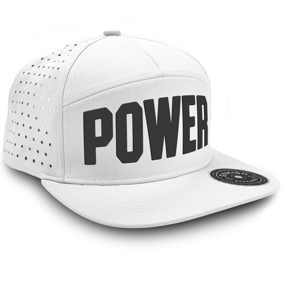 Gymish Power Workout Hats for Men - Breathable, Moisture-Wicking, Adjustable Athletic Caps