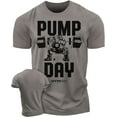 thumbnail image 1 of Gymish Pump Day Workout T-Shirt for Men – Funny Gym Shirt, Deadlift Lifting Tee, Men's Gym Shirts, Athletic Workout Clothes, 1 of 5
