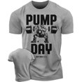 thumbnail image 1 of Gymish Pump Day Workout T-Shirt for Men – Funny Gym Shirt, Deadlift Lifting Tee, Men's Gym Shirts, Athletic Workout Clothes, 1 of 5
