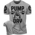 thumbnail image 1 of Gymish Pump Day Workout T-Shirt for Men – Funny Gym Shirt, Deadlift Lifting Tee, Men's Gym Shirts, Athletic Workout Clothes, 1 of 5
