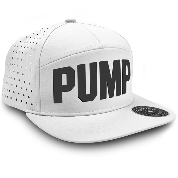 Gymish Pump Workout Hats for Men - Breathable, Moisture-Wicking, Adjustable Athletic Caps