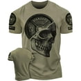 thumbnail image 1 of Gymish SkullPlate Men’s Workout T-Shirt – Skull Weight Plate Gym Shirt, Funny Lifting Tee, Fitness & Bodybuilding Top, 1 of 5