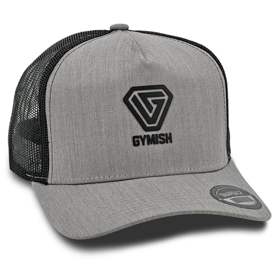 Gymish Workout Hats for Men - Breathable, Moisture-Wicking, Adjustable Athletic Caps
