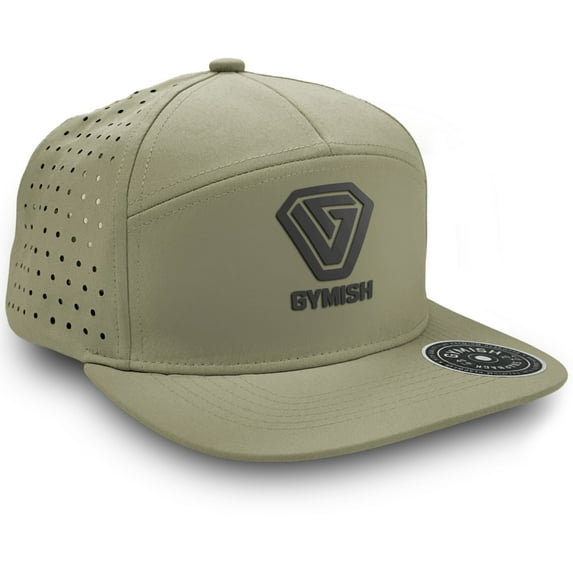 Gymish Workout Hats for Men - Breathable, Moisture-Wicking, Adjustable Athletic Caps