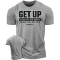 thumbnail image 1 of Gymish Your Story Is Not Over Yet Workout T-Shirt – Motivational Gym Shirt for Men, Get Up Lifting Tee, Men’s Athletic Workout Apparel, 1 of 5