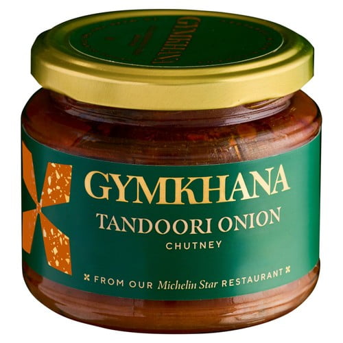 Gymkhana Tandoori Onion Chutney 220g, British Import (Pack of 2)
