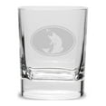 thumbnail image 1 of Gymnast Balance Beam 11.75 oz. Deep Etched Double Old Fashioned Glass, 1 of 1