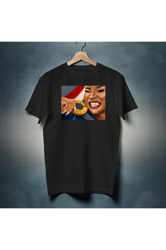 Gymnast Iconic Photo Graphic T-shirt, Unisex Up To Sizes 4XL