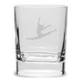 thumbnail image 1 of Gymnast Split 11.75 oz. Deep Etched Double Old Fashioned Glass, 1 of 1
