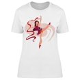 thumbnail image 1 of Gymnast Woman Practicing T-Shirt Women -Image by Shutterstock, Female XX-Large, 1 of 2
