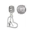 thumbnail image 1 of Gymnast in Heart 13.1 Half Marathon Run She Believed She Could Charm Beads (Set of 2), 1 of 1